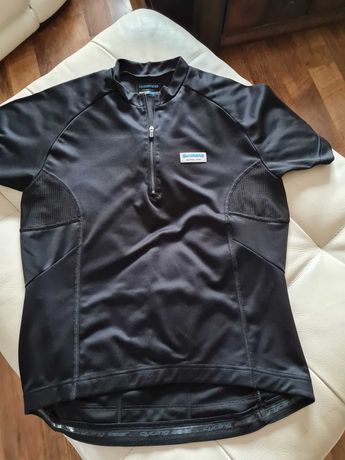 Koszulka rowerowa   Shimano , czarna