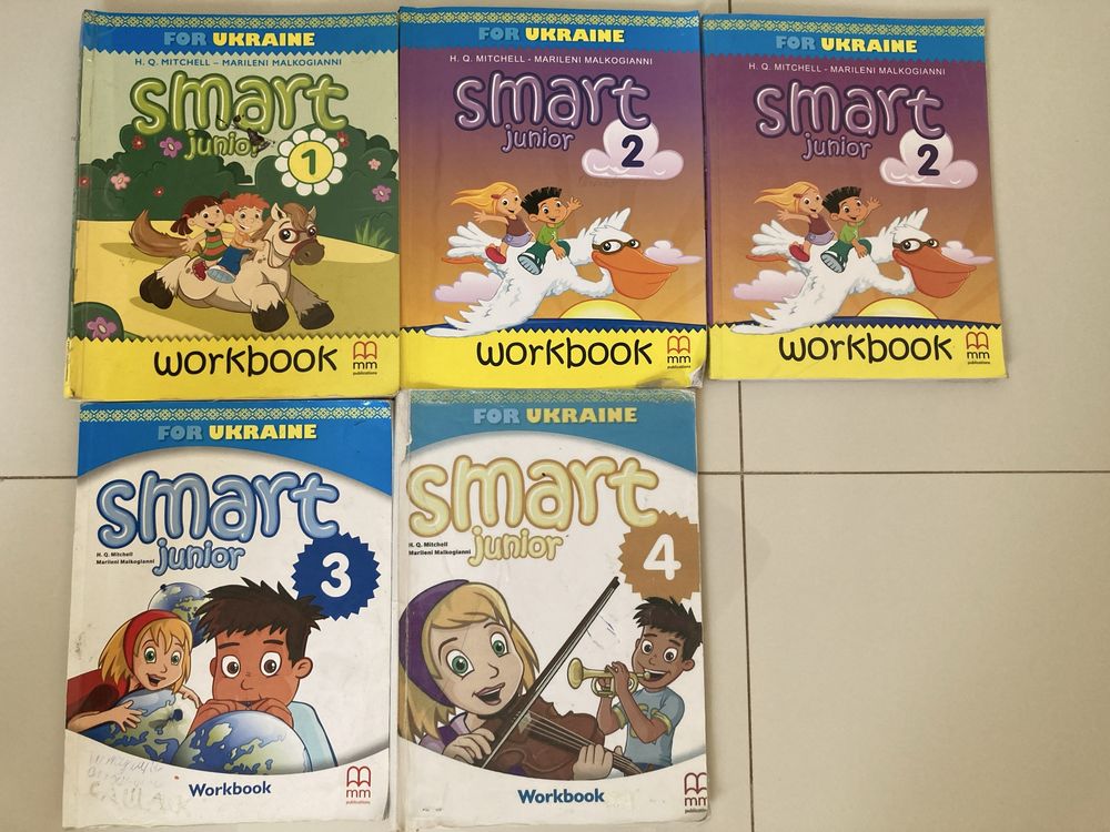 Smart junior 1,2,3,4 workbook