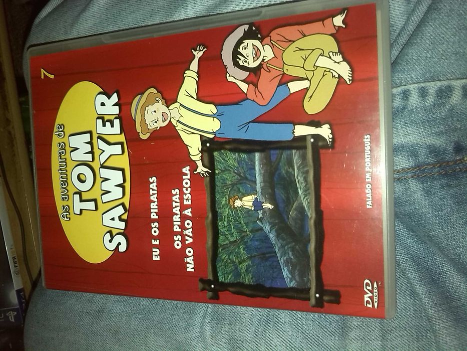 anime tom sawyer 7 dvd- portes gratis