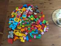 Lego Duplo dużo zestawów, ponad 2 kg klocków, figurki zwierzęta domek