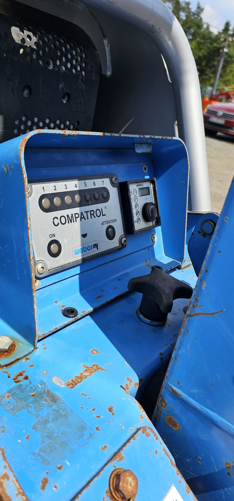 Zagęszczarka gruntu Weber CR7 Wacker 6555 bomag