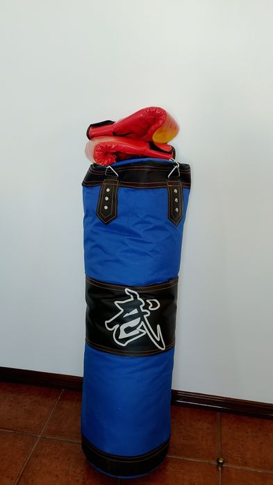 Conjunto saco de boxe