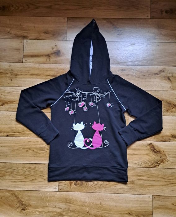 Czarna bluza jak nowa s
