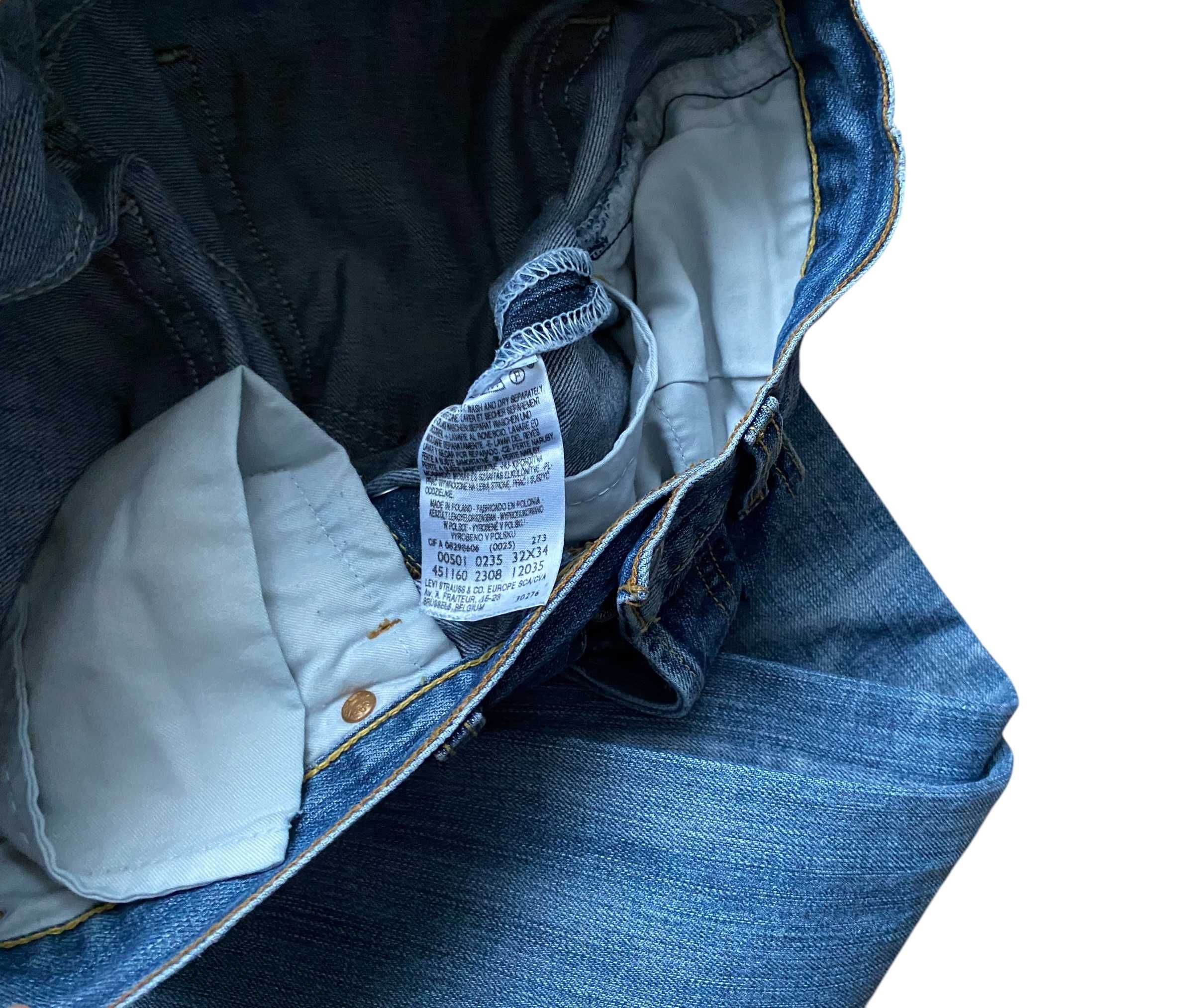 Levi's 501 W32/L34, stan dobry