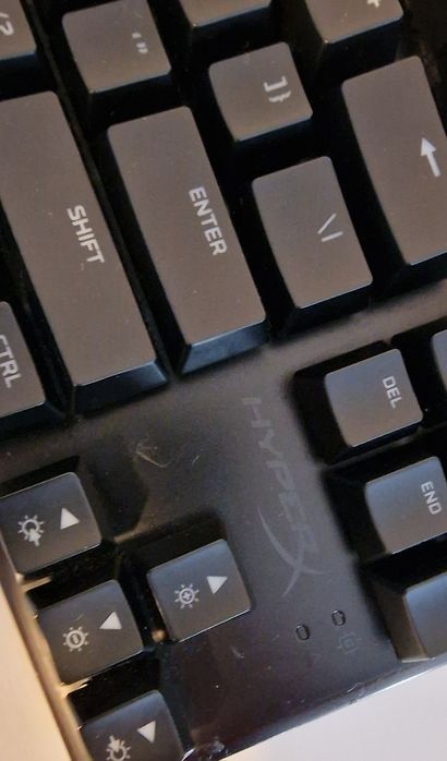 Teclado Gaming HYPER X Alloy FPS Pro (Mecânico - Inglês - Preto)