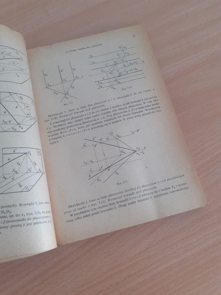 Geometria wykreślna 1966r