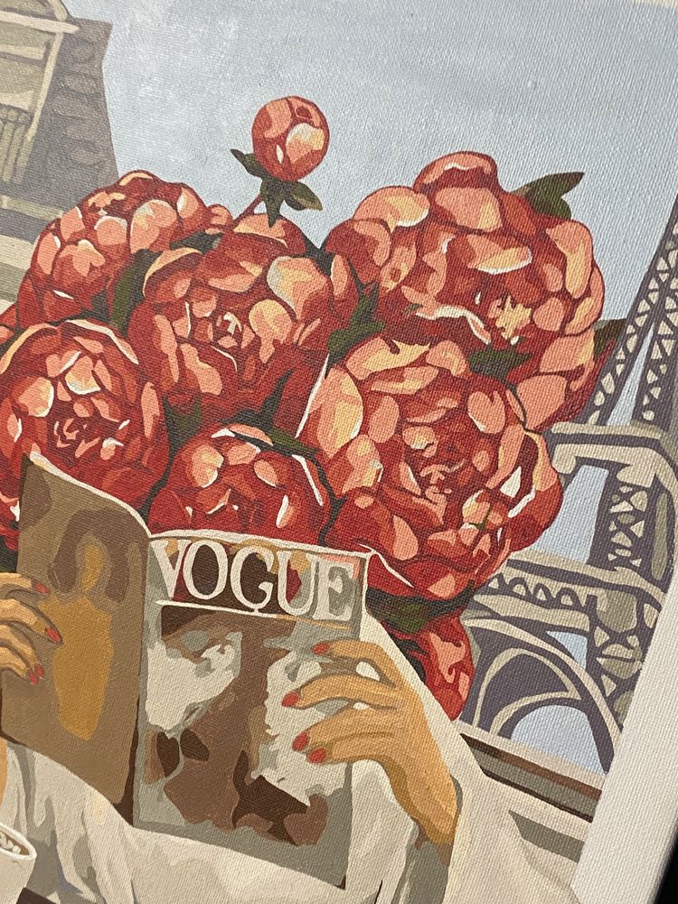 Картина Paris&Flowers