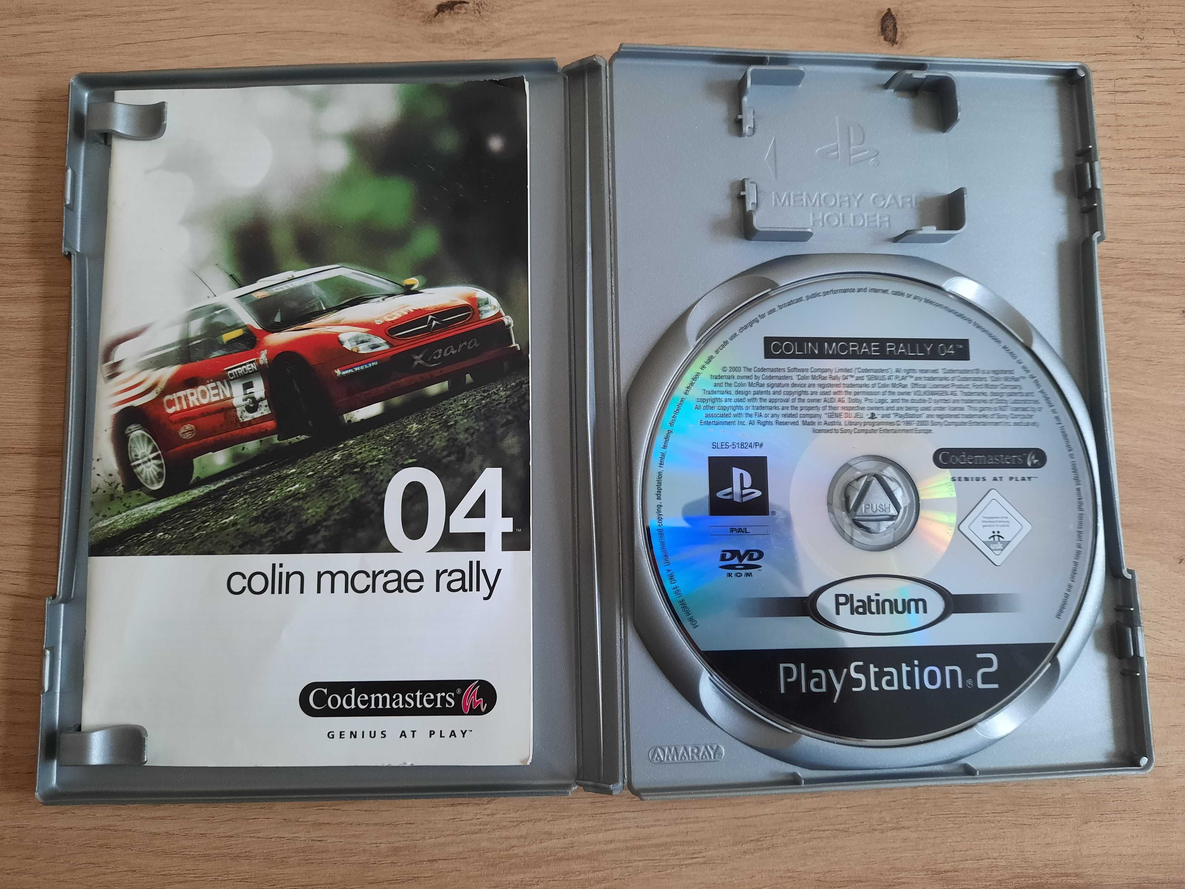 Colin McRae Rally 04 PS2