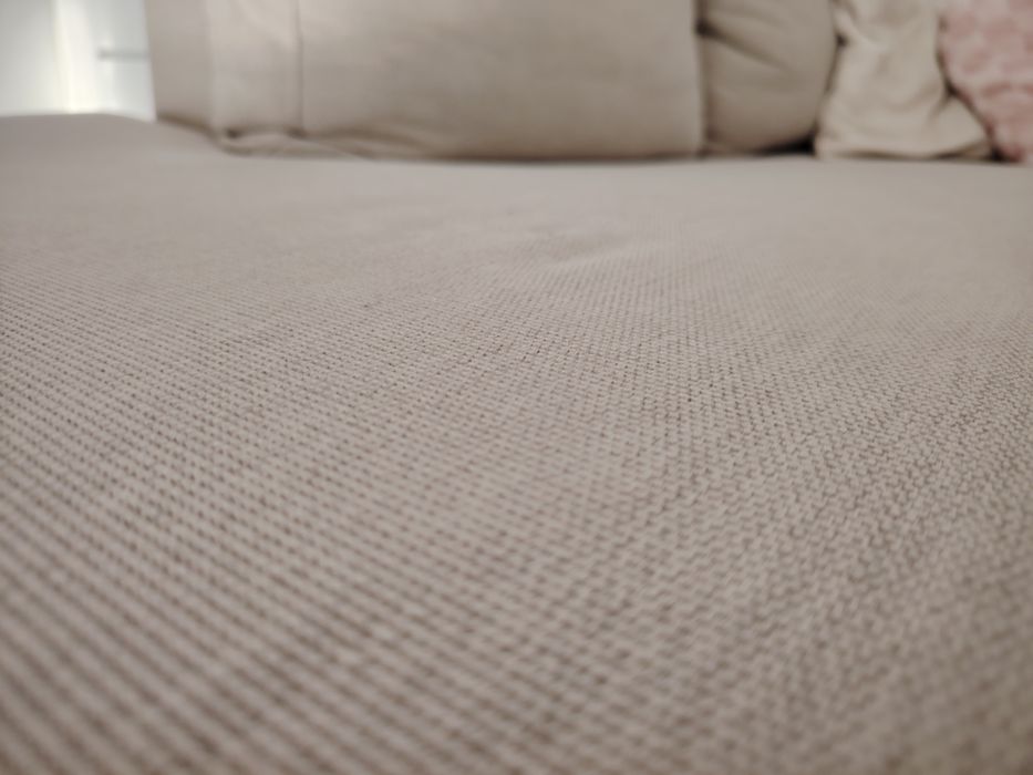 Sofá de canto boconcept cor areia pés carvalho