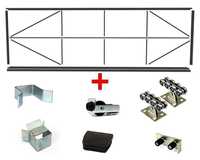 Комплект "Свари Сам" для изготовления откатных ворот (без обшивки)