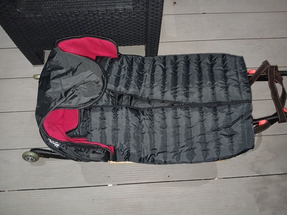 Sanki dziecięce Teo&Gigi z pchaczem i śpiworem - Teo Gigi