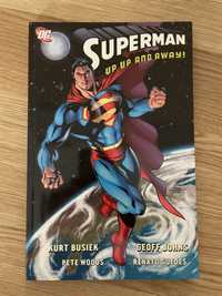 Komiks Superman Up, up and away