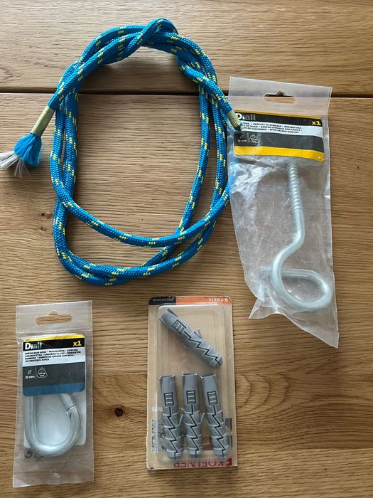 Nowa huśtawka ogrodowa/ na balkon Homla z mocowaniem