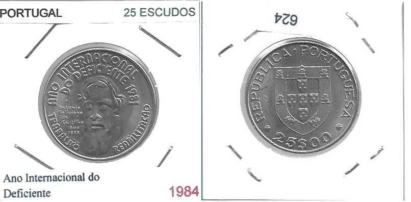 Ano Internacional do Deficiente - - - Série Completa - 1981 - - Moedas