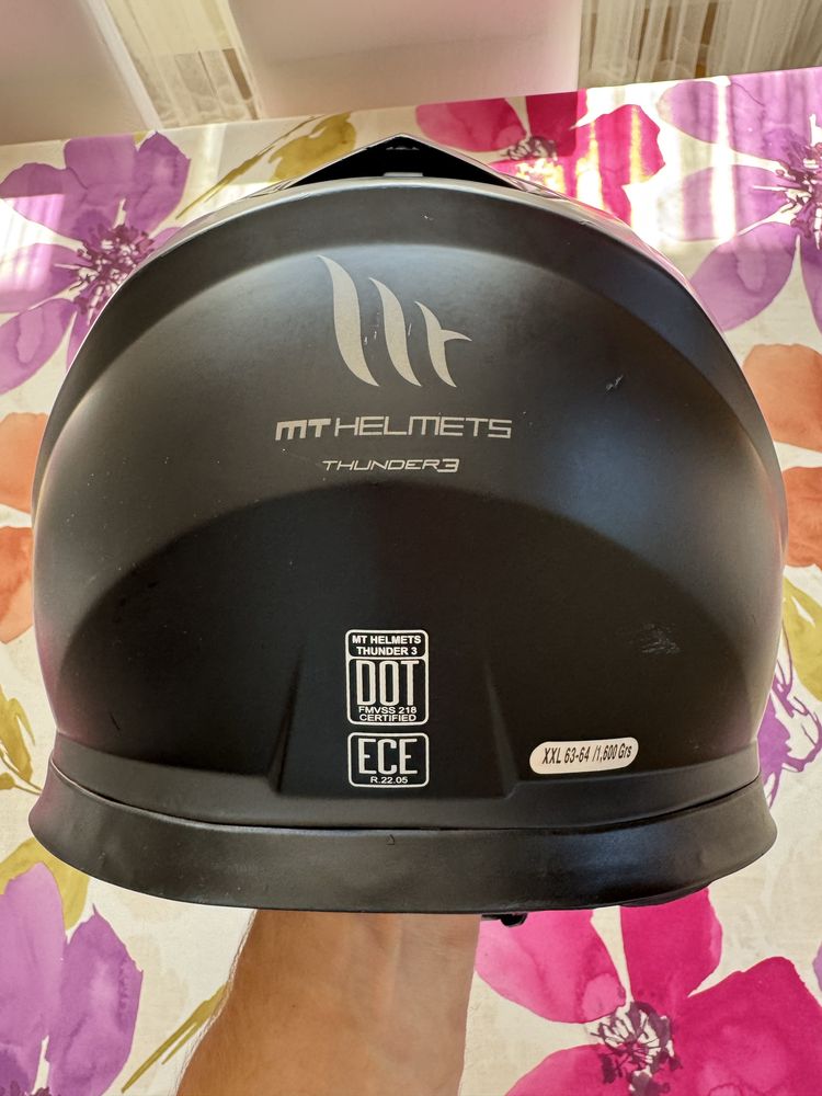 Kask motocyklowy integralny MT Helmets Thunder 3 - rozmiar XXL