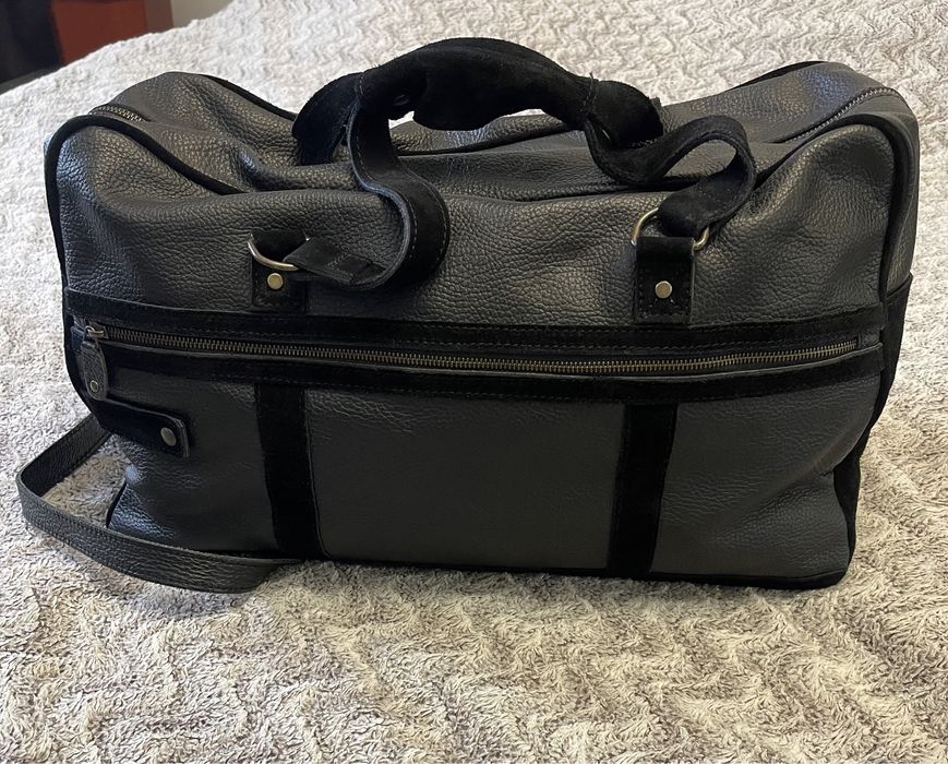 Шкіряна дорожня сумка