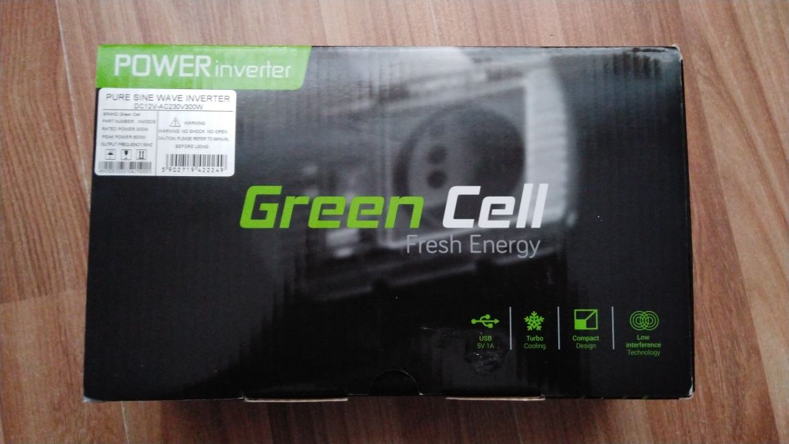Green Cell 300/600 інвертор, КОТЕЛ, СИНУС
