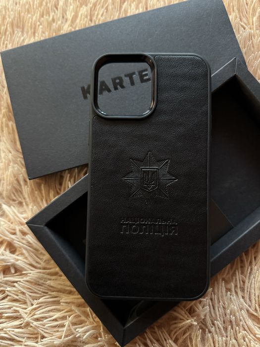 Шкіряний чохол Національна поліція