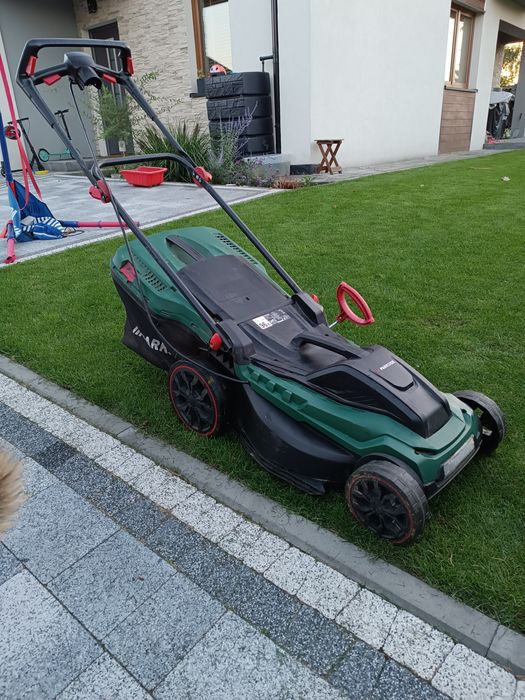 Elektryczna kosiarka Parkside PRM 1800W B2, w pełni sprawna 
- prędkoś