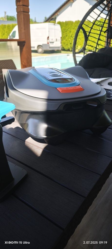 Robot koszący Gardena, 1250 m², kosiarka automatyczna z Bluetooth