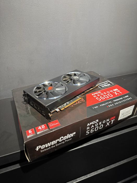 Відеокарта AMD Radeon RX 5600 XT 6GB GDDR6 Red Dragon PowerColor