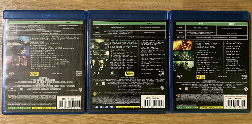 MATRIX collection bluray