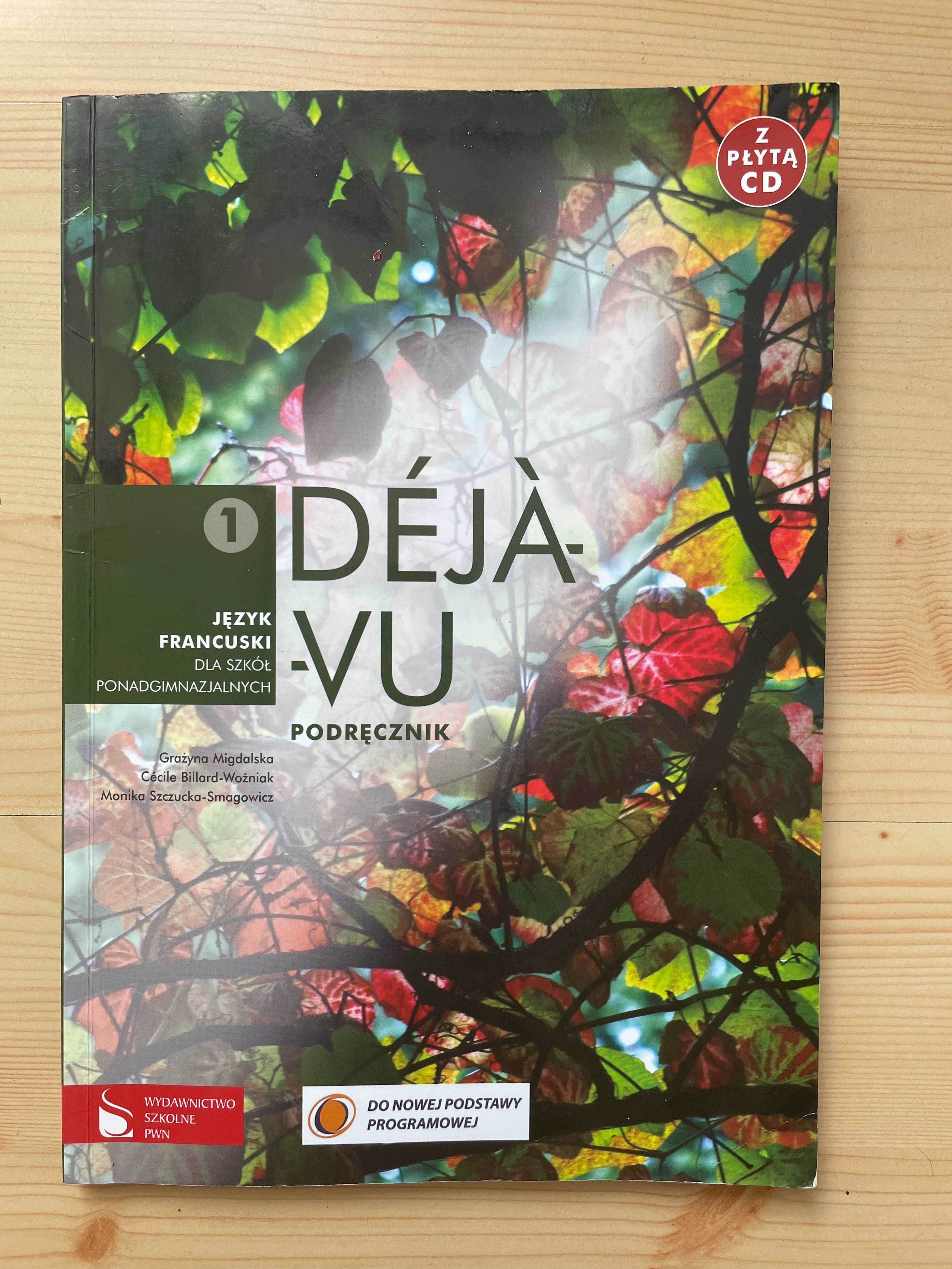 Deja vu 1 Podręcznik z płytą CD Język francuski