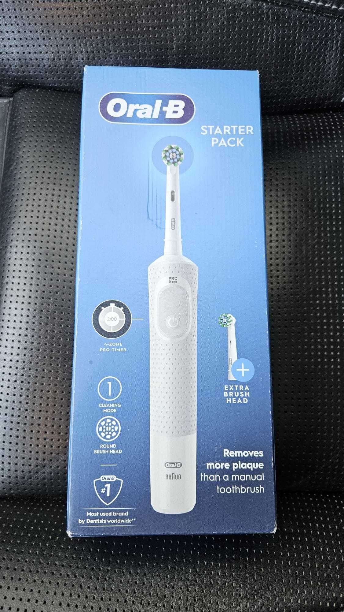 Szczoteczka elektryczna Oral-b Starter PACK + dodatkowa główka