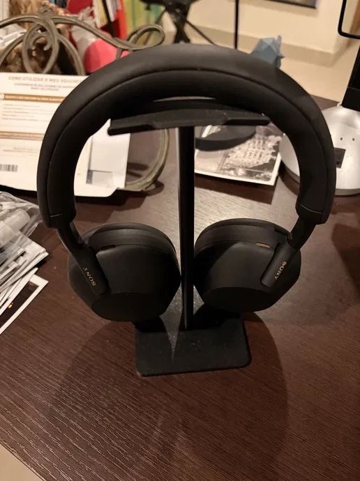 Sony WH-1000XM5 - Cancelamento de Ruído Premium + Todos os Acessórios