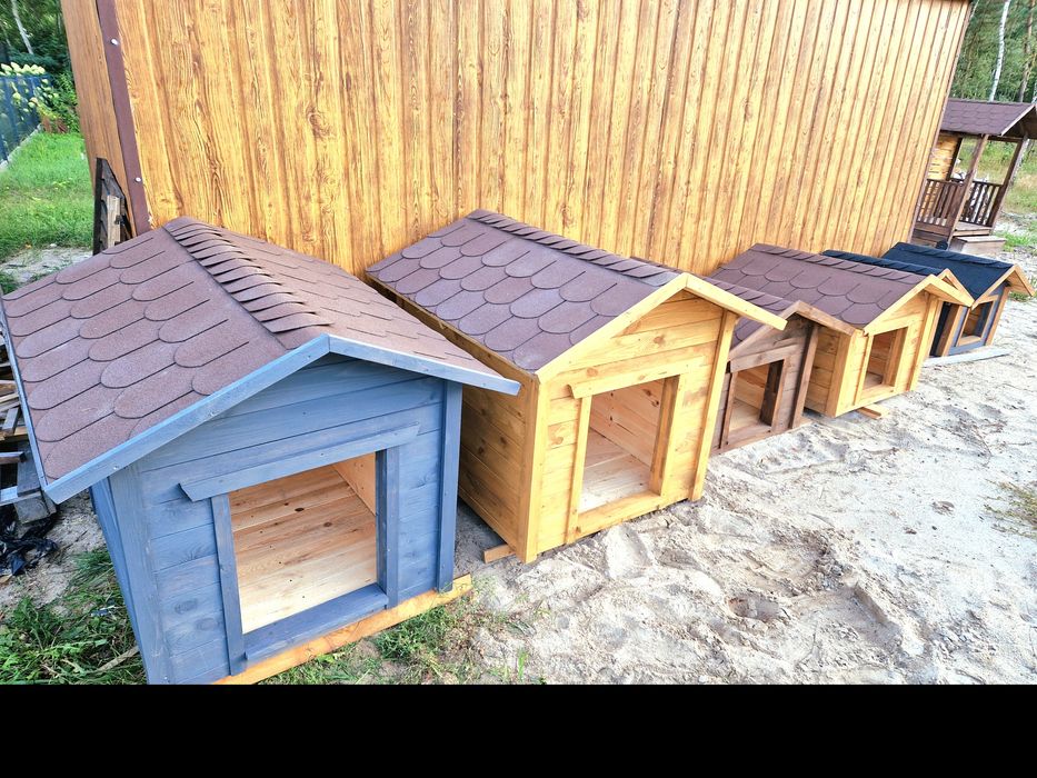 Buda dla psa ocieplana. Solidna, różne rozmiary. Gotowe od ręki.