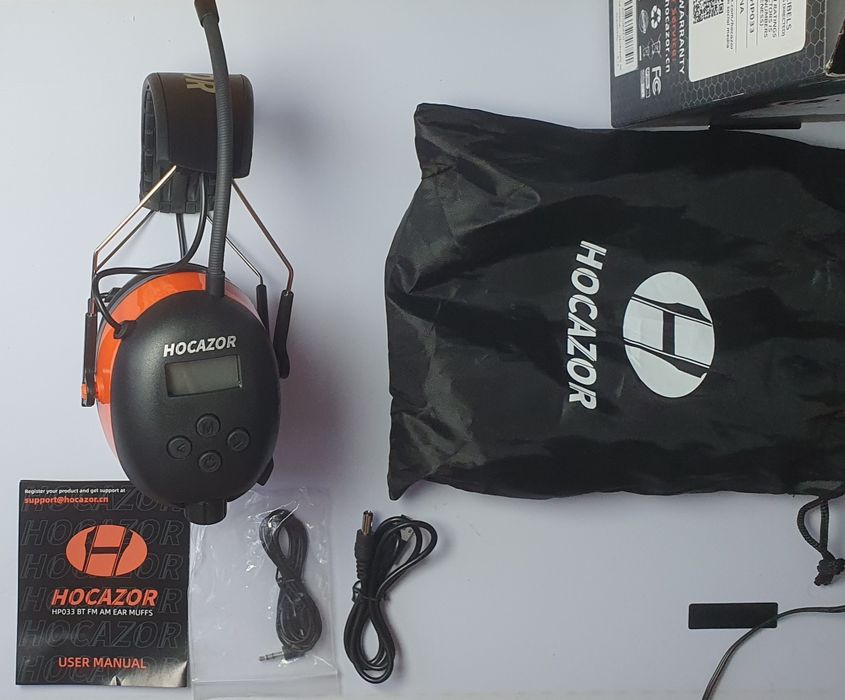 Słuchawki BT HOCAZOR HP033 wyciszające Bluetooth/ Radio