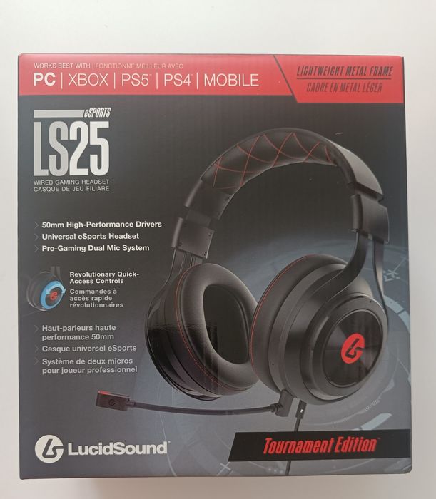 Słuchawki nauszne LucidSound LS25BK