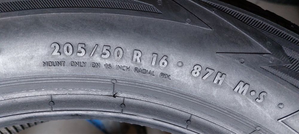 205/50/16 R16 Uniroyal Rain MS Plus 66 2шт нові зима