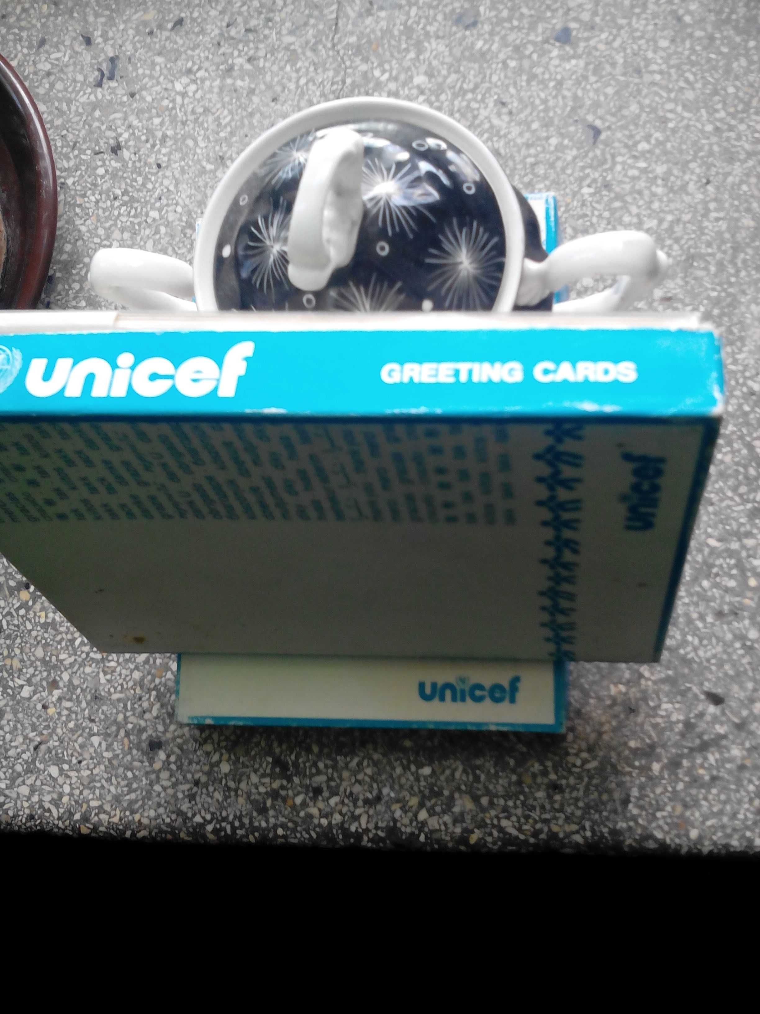 pocztówki  UNICEF greeting card  z lat 80-tych PRL