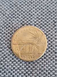 Moeda Metálica, 1/2 centavo - Ponte D. Luis I - 1913