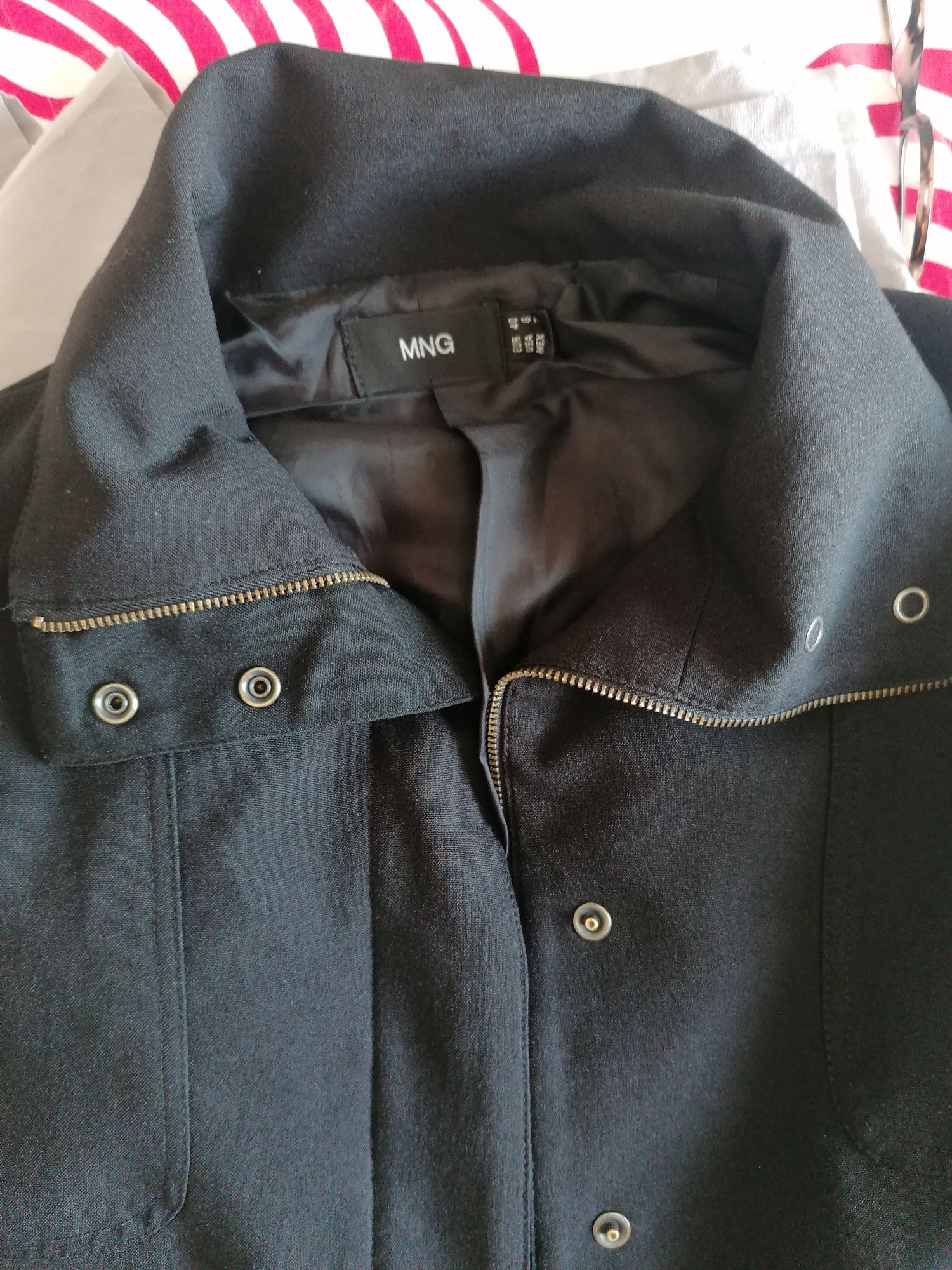 Casaco Zara preto