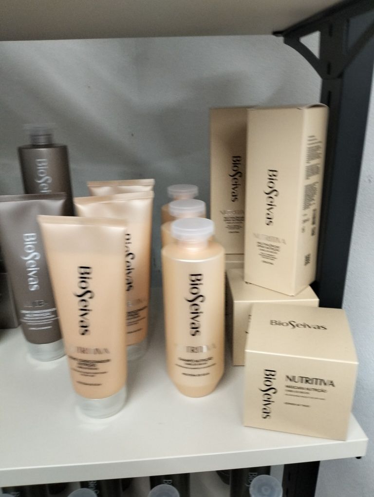 Produtos de cabelo bio seivas