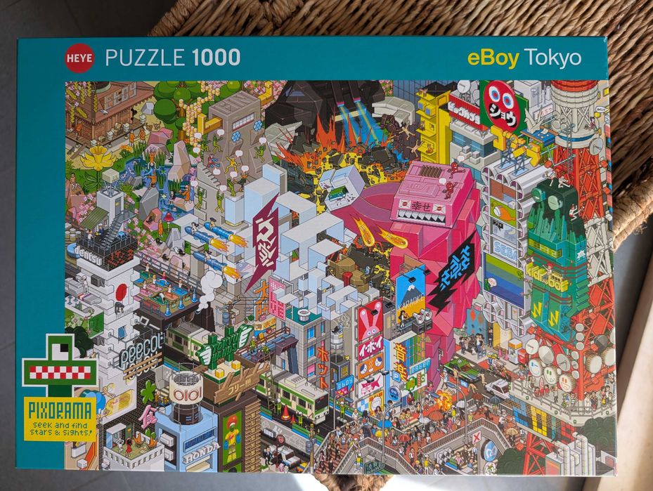 Puzzles HEYE/Pixorama eBoy 1000 peças
