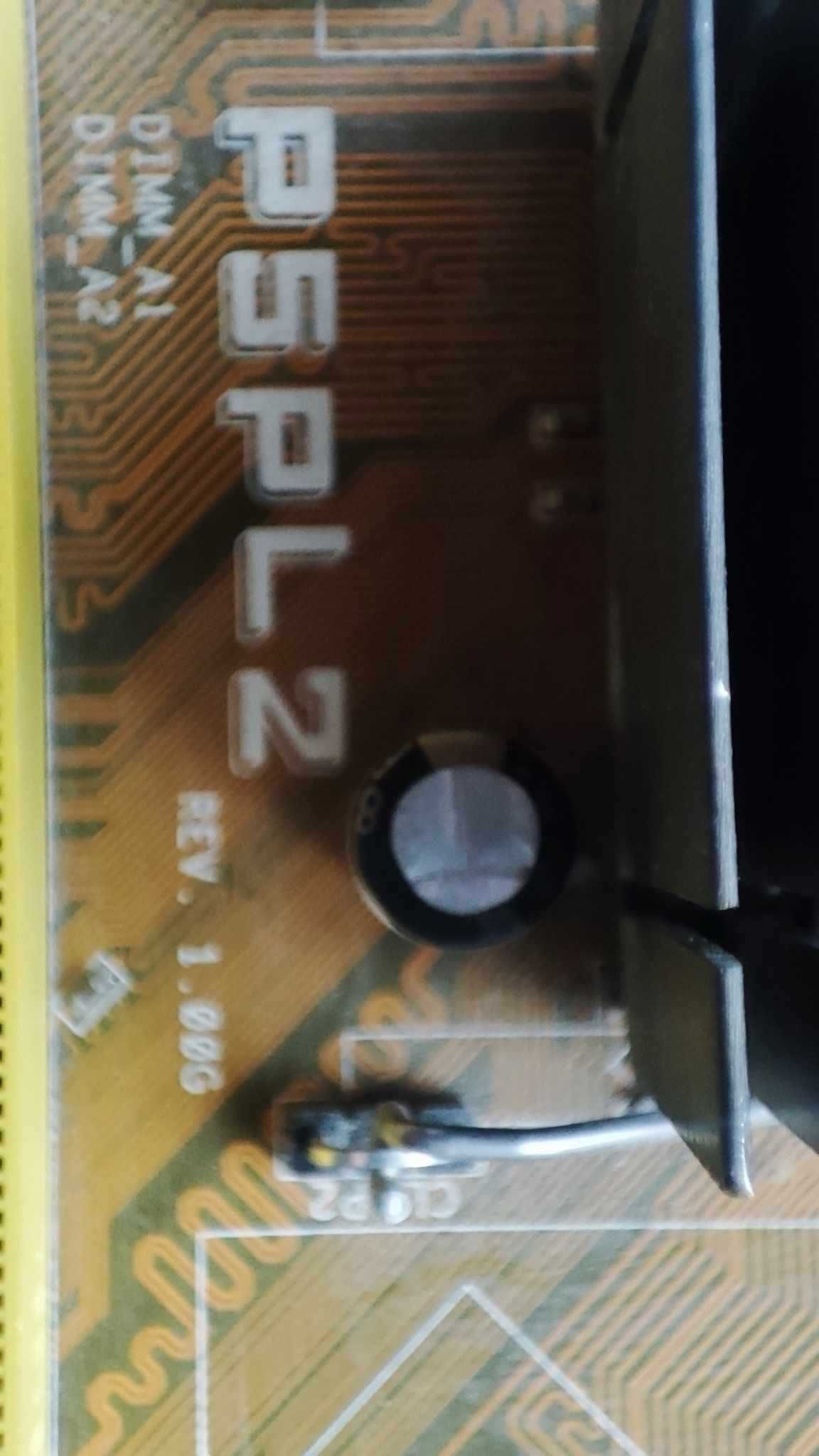 Материнська плата ASUS P5PL2 та процесор INTEL Pentium 4 3,0 ГГц