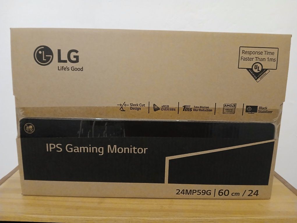 Monitor FHD LG 24MP59G-P