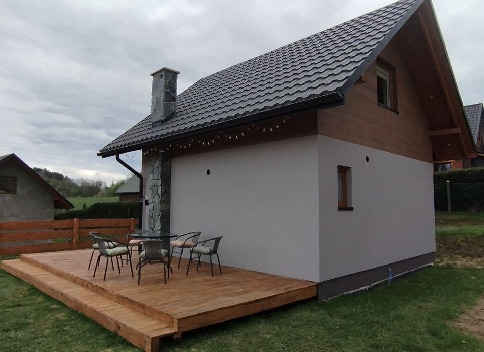 DOMEK BIESZCZADY-Bieszczadzkie Pola.Noclegi,wakacje. BALIA GRATIS!!!