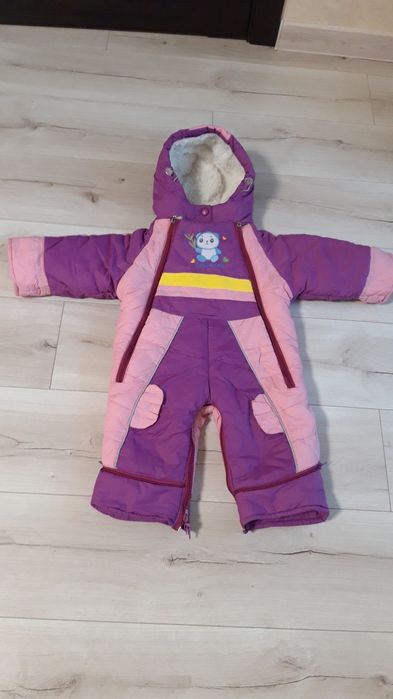 Комбінезон для дівчинкі на овчині