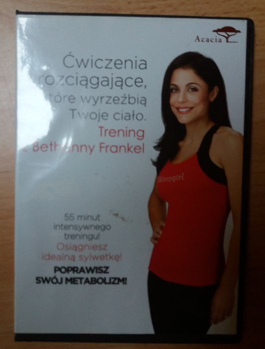 Płyta DVD Trening Bethany Frankel Ćwiczenia rozciągające NOWA