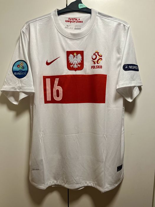Piłka Nożna Koszulka Jakub Błaszczykowski 16 Reprezentacja Polski 2012