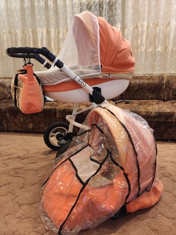 Коляска для ребенка. 2в1 детская коляска.