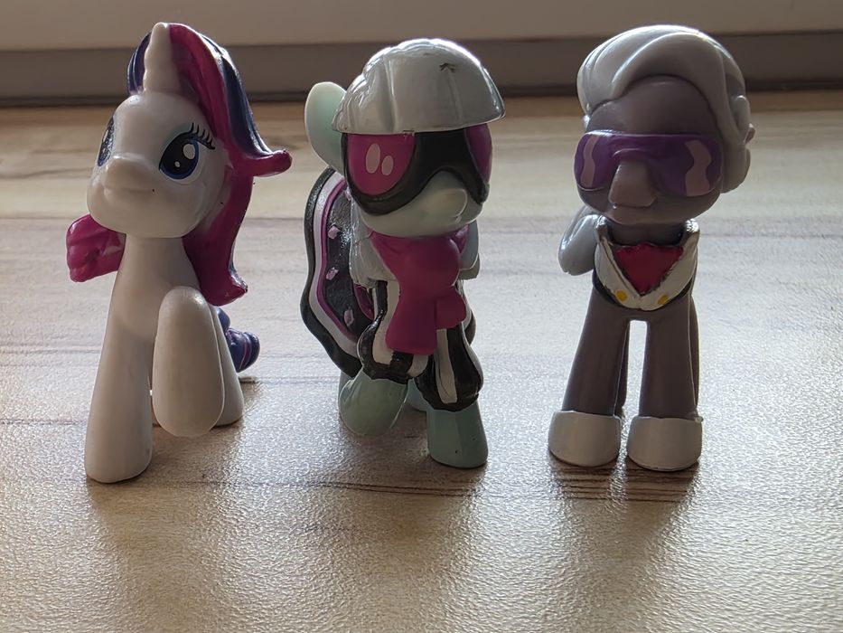 MY LITTLE PONY Famous Friends Set (Rarity, Photo Finish, Hoity Toity)