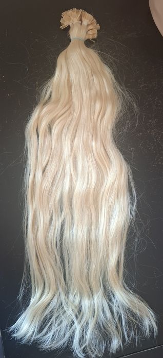 150 Gr Extensões de cabelo humano loiras 60cm exelente qualidade