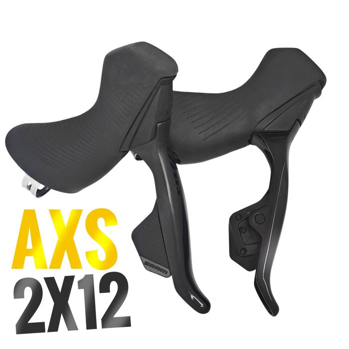 SRAM RIVAL AXS 2x12 klamkomanetki elektroniczne hydrauliczne gravel