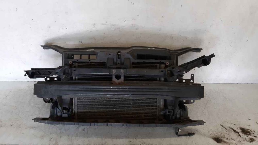 } PAS PRZEDNI VW VOLKSWAGEN GOLF 5 V 1.4 1.6 BENZYNA WENTYLATOR BELKA OKULAR CHŁODNICA WODY WENTYLATOR OBUDOWA ZAMEK USZKODZONY !