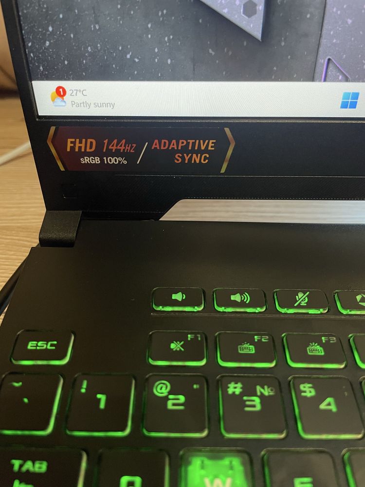 ASUS TUF Gaming A15 / RTX 4050 (6gb 140w) / Ryzen 7- 7435HS / 16 ГБ